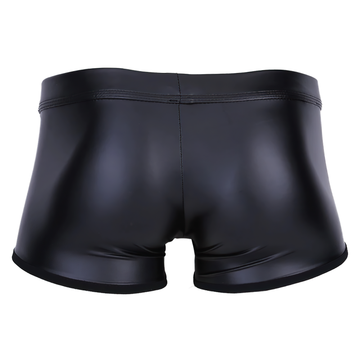 Sexy Men's Wetlook PU Leather Underwear / O-Ring Open Legs Hot Gay Panties - EVE's SECRETS